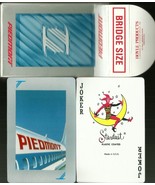 Vintage Piedmont Airlines 54 Playing Cards HOYLE USA plastic coated brid... - $1,932.92 MXN