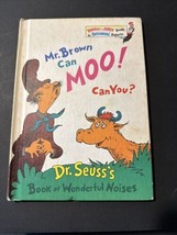 VTG Dr Seuss: &quot;Mr. Brown Can MOO Can you&quot; Book Club Edition 1970 Hardcover - £7.60 GBP