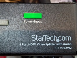 Works StarTech 2-Port HDMI Splitter and Signal Amplifier, 5 HDMI Cables (G2) - £22.32 GBP