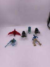 6 Piece Lot of McDonald&#39;s 2009 Avatar Action Figures Some Light Up READ - $19.28