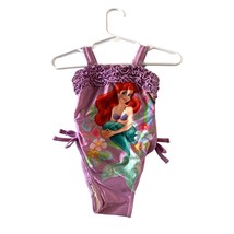 Walt Disney World Girls Infant Baby 12 months Purple 1 Piece Swimsuit LI... - $12.86