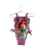 Walt Disney World Girls Infant Baby 12 months Purple 1 Piece Swimsuit LI... - £10.11 GBP