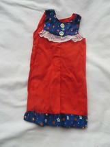 6 Vtg IDEAL Toy Tippy Tumbles Doll Romper DRESS Outfit 1977 New old stock  - $26.72