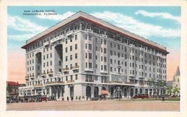 San Carlos Hotel Pensacola Florida 1920s postcard - £5.46 GBP