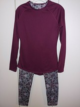 Climate Right Cuddl Duds Ladies Fleece Pajama SET-S-NWOT-SKINNY BOTTOMS-COMFY - £15.94 GBP