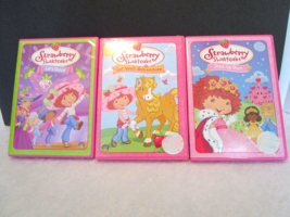 Strawberry Shortcake 3 DVD lot Honey Pie Get Well, Dress Up Days, Let&#39;s Dance - £9.73 GBP