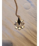 J.CREW Long Brass Statement Necklace - $5.00