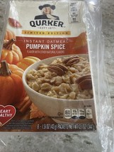 Quaker instant oatmeal Pumpkin Spice - $18.69