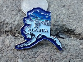 Hat Pin Tie Tack State of Alaska - £11.51 GBP