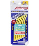 Dentalpro Interdental Brush L-shaped Size 2 (SS) 10pcs - $334.77 MXN