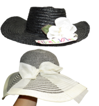 Wide Brim Hats, Set Of Two, NEW - £15.62 GBP