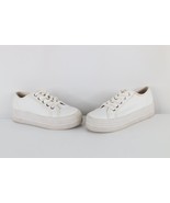 Vintage Y2K Steve Madden Womens Size 8 Leather Platform Shoes Sneakers W... - $1,656.63 MXN