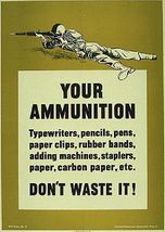 WW2 World War 2 Propaganda Poster Art Print Metal Sign 12x8in Vintage Ol... - $34.85 CAD