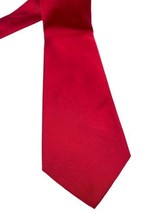 Polo Ralph Lauren Tie Red 100% Silk Necktie Holiday Party Dinner Date Valentines - £37.24 GBP