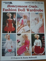 Leisure Arts Honeymoon Cruise Knit Fashion Doll Clothes Leaflet 2512 - £5.52 GBP