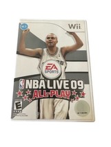 NBA Live 09: All-Play (Nintendo Wii, 2008) Complete w/ Manual - Tested Working - £4.68 GBP