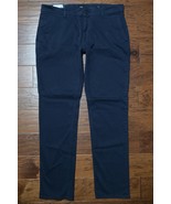 Hugo Boss Men&#39;s Schino Slim Fit Stretch Cotton Dark Blue Khaki Chino Pan... - $88.75 CAD
