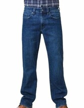 T K Axel ~ 36 x 32 ~ Slim ~ Bootcut ~ Stretch Denim Blue Jeans ~ AXMB0075 DARK - £23.91 GBP