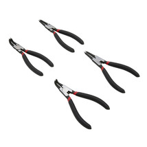 STEELMAN 4-Piece 5-Inch L Straight and 90-deg Offset Snap-Ring Pliers Set, 60957 - £40.17 GBP