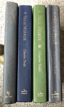 Lot 4 Charles Todd mystery books: 2 Ian Rutledge # 4 9 10 + Bess Crawfor... - $112.43 MXN