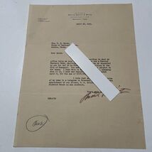 Vintage Letter 1930s Democratic politician lawyer Stuart R Smith ephemer... - €19,23 EUR