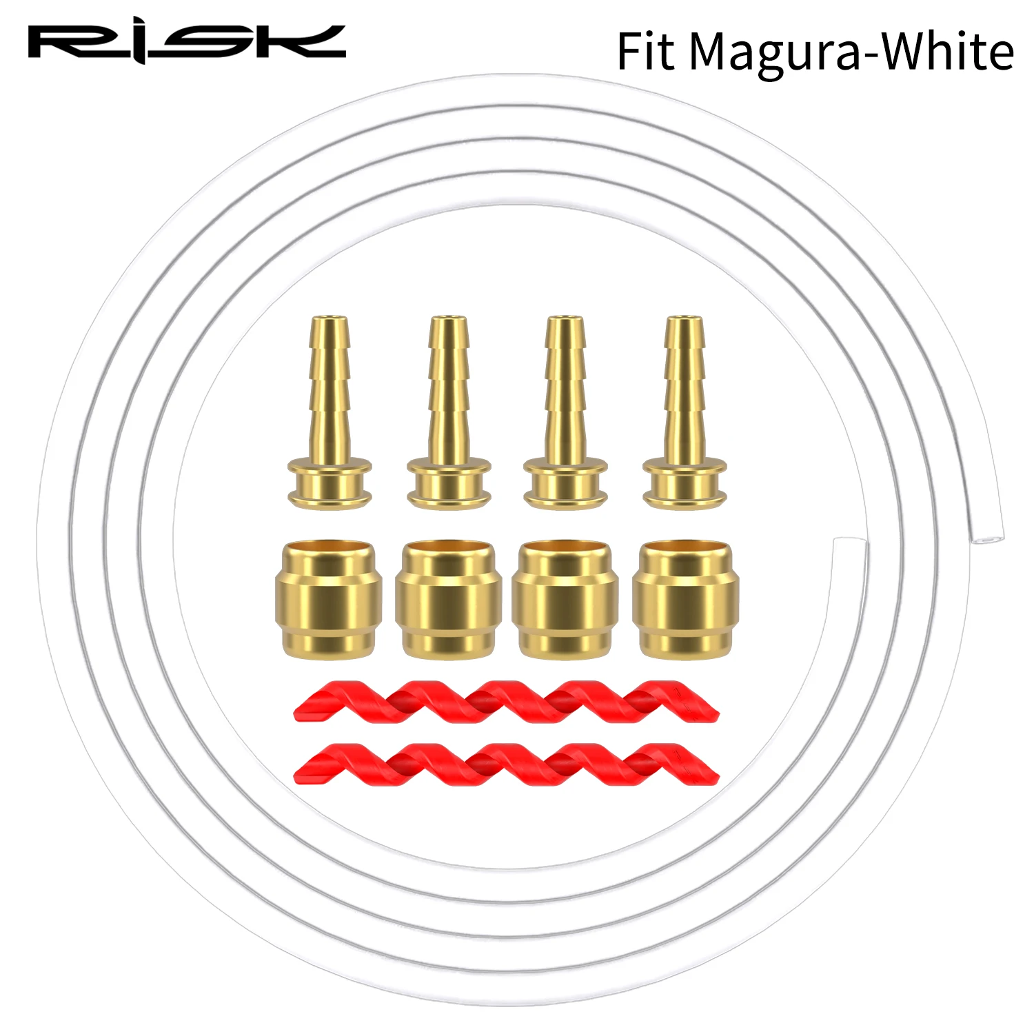 1Set Bicycle ke Hose Kit RC115 For Magura S BH59/BH90 Road ss Connecting Insert  - £133.22 GBP