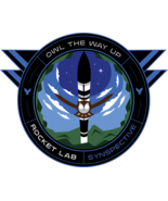 Rocket Lab Electron 58th Owl the Way Up Space Badge Iron On Embroidered ... - $42.08 CAD+
