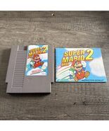 Super Mario Bros. 2 (Nintendo NES, 1988) With Manual  - $463.81 MXN