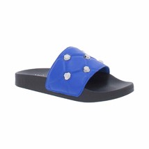 INC INTL Concepts Women Studded Slide Sandals Peymin Size US 5M Cobalt Blue - $19.80