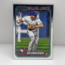 2024 Topps Series 1 Baseball Davis Schneider Base RC #189 Toronto Blue Jays - £1.57 GBP