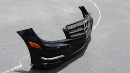 12-14 Mercedes C300 Sdn Front Bumper Sport Package w/o headlamp washers or Park image 2