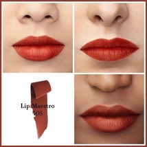 GIORGIO ARMANI Lip Maestro intense velvet color #405 SULTAN  6.5ml NEW A... - £22.29 GBP