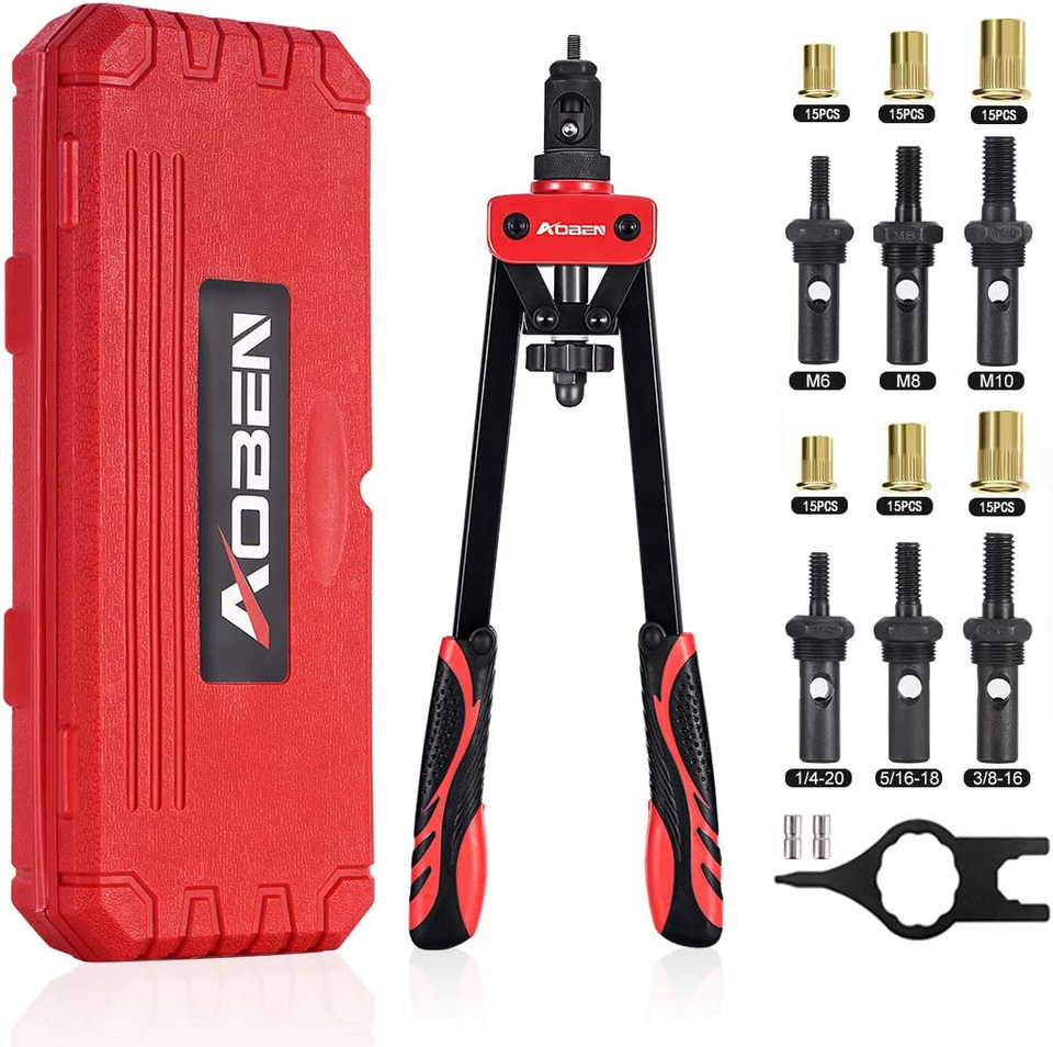 Professional Hand Rivet Nut Setter Kit Labor-Saving and Compact Design I... - $83.97