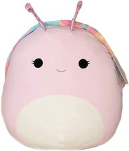 Squishmallows Silvina Pink Snail Tie Dye 16&quot; Plush Toy Official Kellytoy NWT - £15.73 GBP