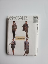 McCalls Jones New York Jacket Skirt Blouse Sewing Pattern 6249 Size 12 U... - $19.79