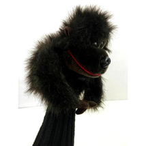 Chimp Monkey Hand Puppet Soft Plush Toy Doll Stuffed Animal Story Telling - £15.72 GBP