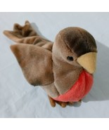 Ty Beanie Baby &quot;EARLY&quot; The Robin Bird Stuffed Animal Plush Toy 1997 - $255.74 CAD
