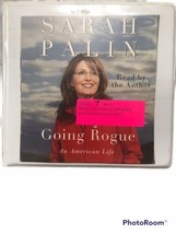 Going Rogue An American Life by Sarah Palin CD Audio Book Politics Conser - $15.00