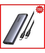 Compact 10Gbps USB Type-C NVMe SSD Enclosure – Safeguard Your Data Effor... - $495.41 MXN
