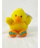 Galerie Plush Baby Duck Chick Stuffed Beanie Bean Bag Toy New Vintage NW... - $11.27