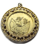 Bicentennial Commemorative SPIRIT OF &#39;76 Heavy Bronze Coin Pendant Clark... - £27.74 GBP