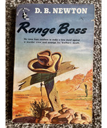 D.B. Newton RANGE BOSS 1949 Western Great Cover Art - $5.93