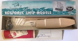 ~RARE~ Vintage 1950 IDEAL Chinese Junk 13&quot; Boat Ship Sailboat Unbuilt Model Kit - £51.95 GBP