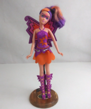 2014 Mattel Barbie Princess Power Butterfly Fairy Maddy 11&quot; Doll - £7.58 GBP