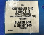 2 Vent-Shade Stainless Steel Chevy S10/Blazer - GMC S15/Jimmy - $39.59