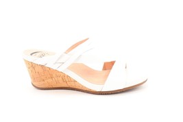 Abeo Lexi  Sandals Wedges  Cork  white Women&#39;s Size US 9 Neutral Footbed ($) - £94.94 GBP