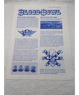 1990s Games Workshop Blood Bowl How To Play Leaflet - $29.69