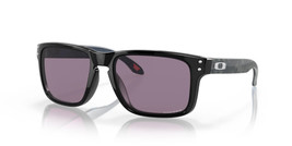 Oakley Holbrook Sunglasses OO9102-U655 Polished Black Frame W/ PRIZM Grey Lens - £75.17 GBP