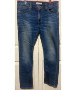 Levis Levi Strauss Signature Jeans Modern Slim Blue Denim Womens 32x30 - $366.06 MXN