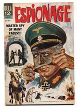 Espionage #1 1964- Dell Silver Age comic- Nazis v Chameleon VF+ - $80.02